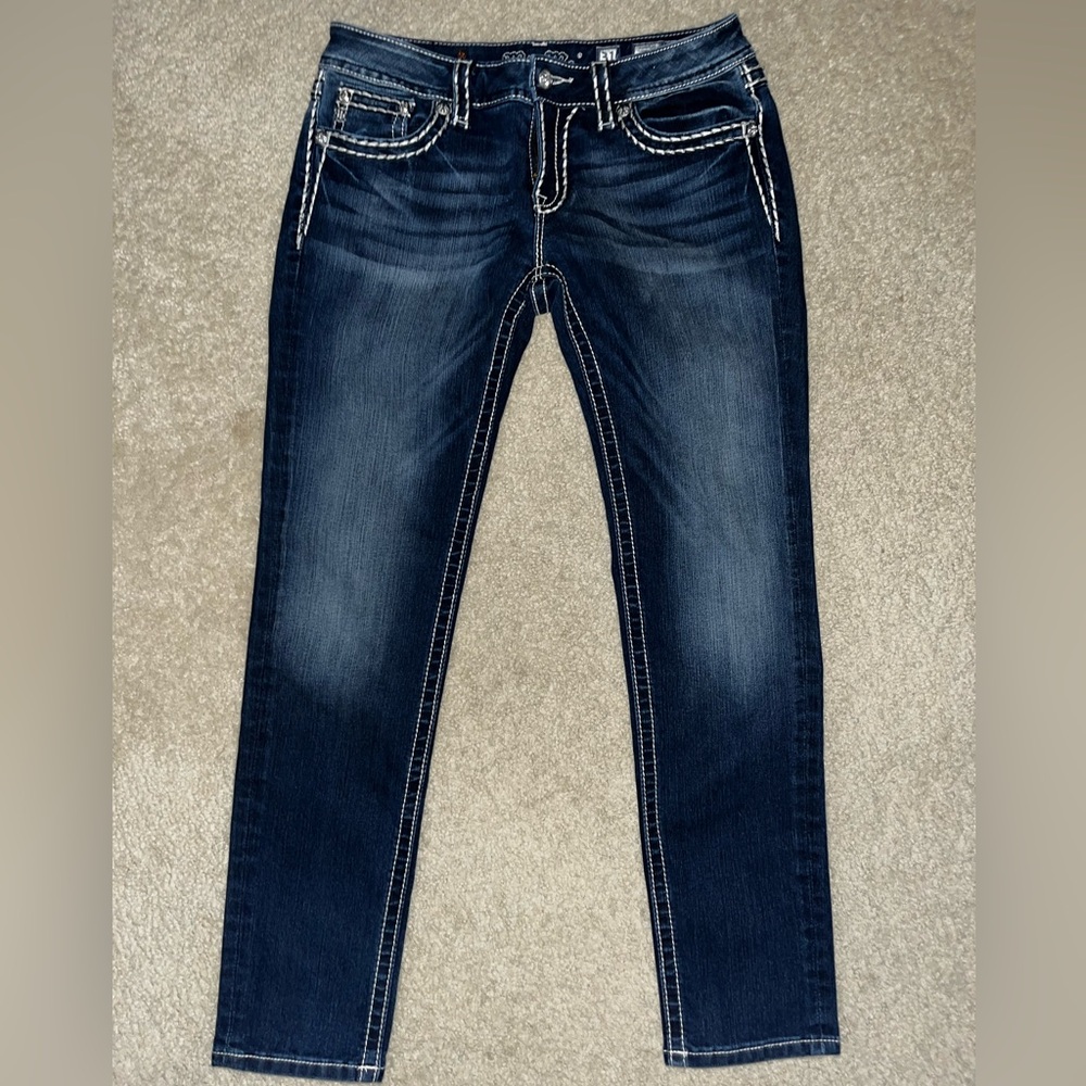 Miss Me Blue Jeans Signature Skinny 31